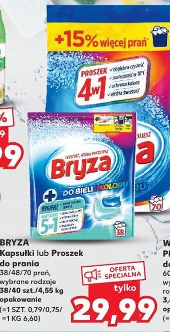 Kaufland Proszek do prania koloru 4w1 bryza oferta