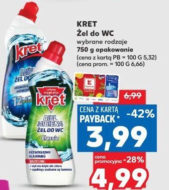 Kaufland Żel do wc classic kret oferta