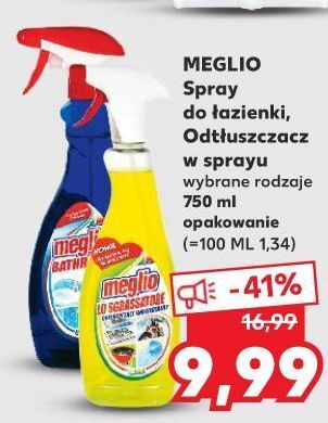 Kaufland Odtłuszczacz w sprayu lemon meglio oferta