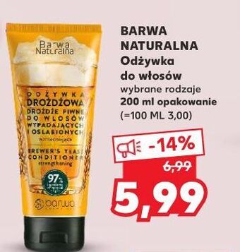 Odżywka drożdżowa barwa naturalna