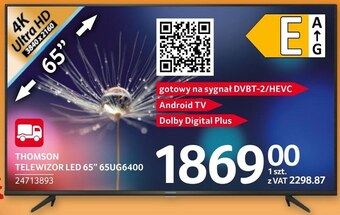 Selgros Telewizor thomson oferta
