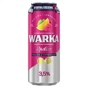 Eurocash Warka radler napój piwny malina z cytrusami 500 ml oferta