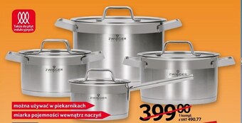 Selgros Zestaw garnków zwieger oferta