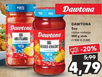 Kaufland Sos meksykański do ryżu dawtona oferta