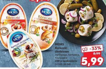 Kaufland Koreczki kartuskie mors ryby oferta