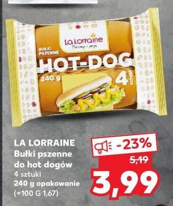 Bułki hot-dog la lorraine