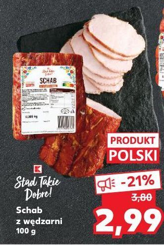 Kaufland Schab z wędzarni k-classic stąd takie dobre! oferta