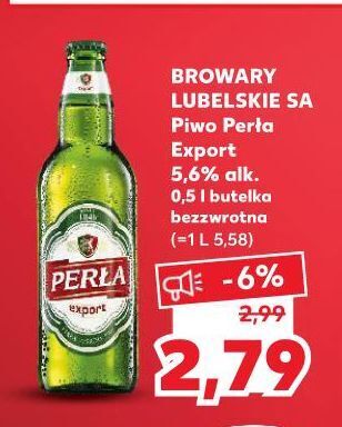 Kaufland Piwo perła export oferta