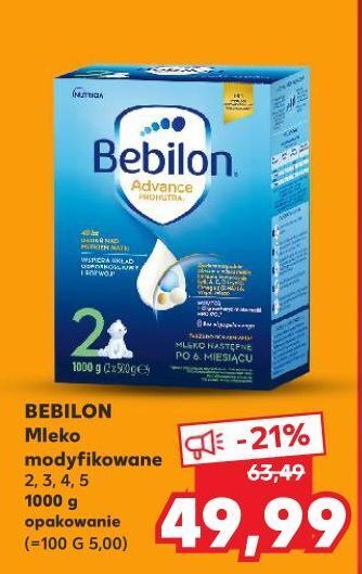 Kaufland Mleko 4 bebilon advance oferta