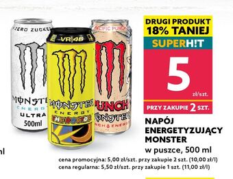 Napój energetyczny monster energy ultra
