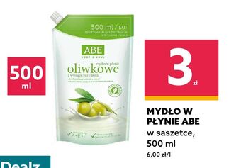 Dealz Mydło w płynie oliwka - zapas abe oferta