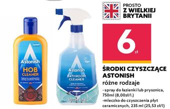 Mleczko do czyszczenia kuchenek indukcyjnych i ceramicznych astonish