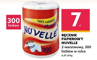 Dealz Ręcznik papierowy 300 listków nuvelle oferta