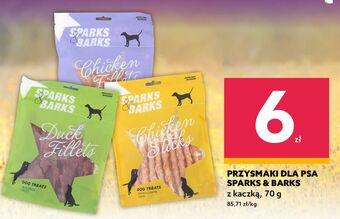 Dealz Przysmak dla psa paski kaczka sparks & barks oferta