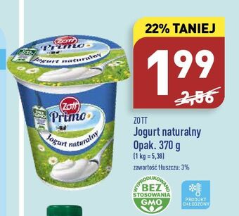 ALDI Jogurt naturalny zott primo oferta