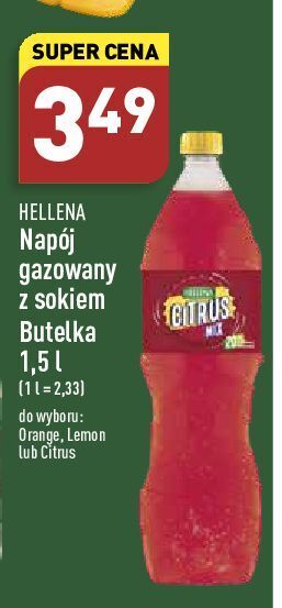 ALDI Napoj hellena orange oferta