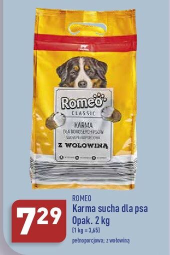 ALDI Karma dla psa z wołowina romeo (karma) oferta