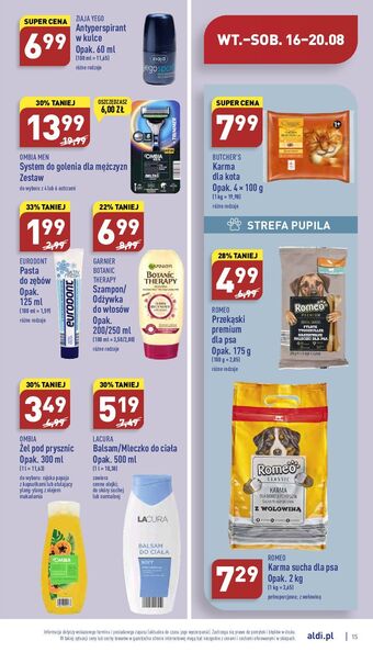 ALDI Dezodorant ziaja yego oferta