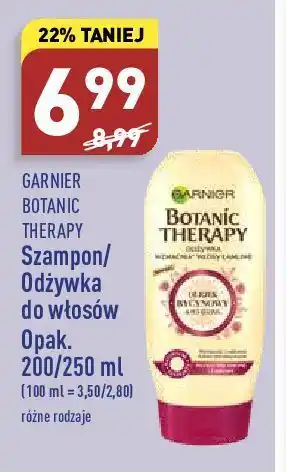 ALDI Szampon olejek rycynowy i migdał garnier botanic therapy oferta