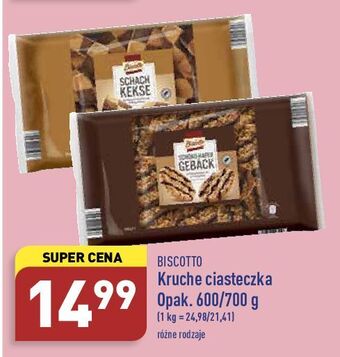 ALDI Ciastka kruche owsiane biscotto oferta