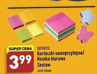 ALDI Karteczki samoprzylepne motyl i gwiazdy expertiz oferta