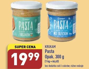 ALDI Pasta z migdałów crunchy krukam oferta