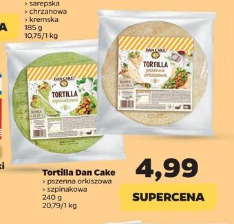 Netto Tortilla wraps orkisz dan cake oferta