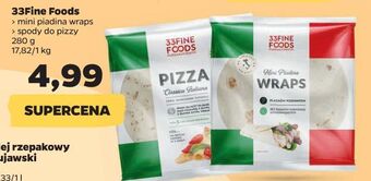 Netto Mini piadina wraps 33 fine foods oferta