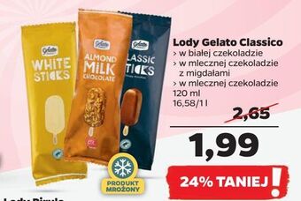 Netto Lód white gelato classico oferta