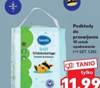 Kaufland Podkłady do przewijania bevola baby oferta