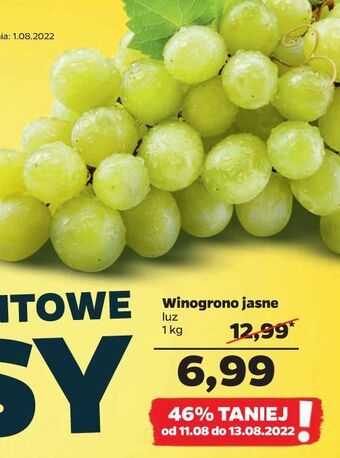 Netto Winogrona jasne oferta