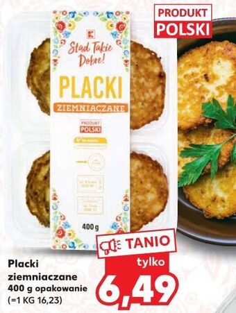 Kaufland Placki ziemniaczane k-classic stąd takie dobre! oferta
