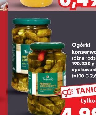 Kaufland Ogórki konserwowe z chilli k-classic favourites oferta