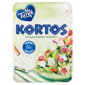 Społem Naturek kortos ser sałatkowy ziołowy 160 g oferta