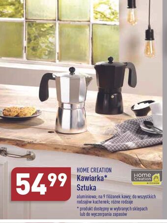ALDI Kawiarka home creation oferta