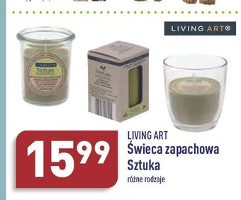 ALDI Świece zapachowe living art oferta