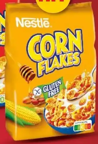 Kaufland Nestlé corn flakes chrupiące płatki kukurydziane miód i orzeszki 450 g oferta