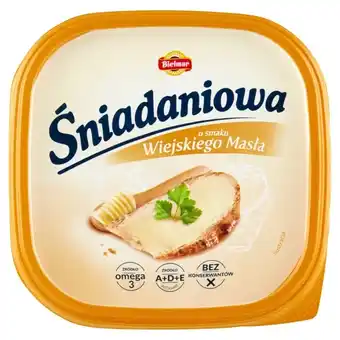 Hitpol Bielmar śniadaniowa margaryna półtłusta o smaku wiejskiego masła 450 g oferta