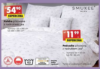 Biedronka Poduszka z nadrukiem 40 x cm smukke home oferta
