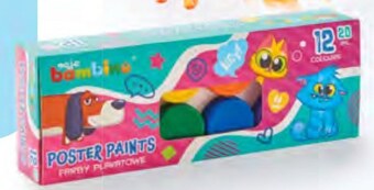 Farby plakatowe moje bambino