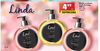 Biedronka Mydło pear & honey linda prestige oferta
