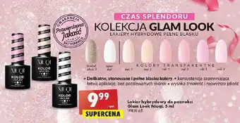 Biedronka Lakier hybrydowy brokat złoto 3 niuqi oferta