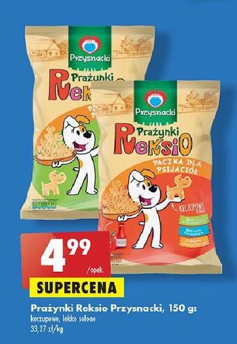 Biedronka Prażynki reksio lekko solone przysnacki oferta