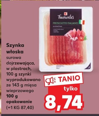 Kaufland Szynka k-favourites oferta
