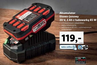 Lidl Akumulator parkside oferta