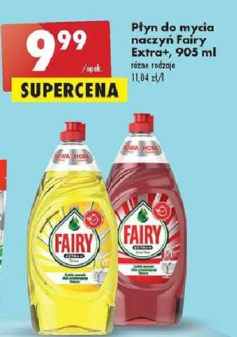 Biedronka Płyn do mycia naczyń citrus aroma fairy oferta
