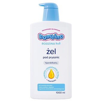 Koliber drogerie Bambino rodzina żel pod prysznic 1000 ml oferta