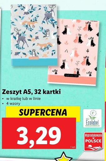 Lidl Zeszyt oferta