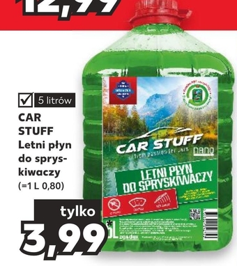 Kaufland Płyn do spryskiwaczy car stuff oferta