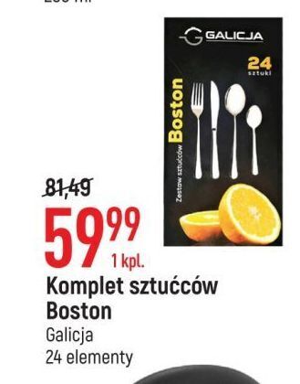 E.Leclerc Komplet sztućców boston galicja oferta